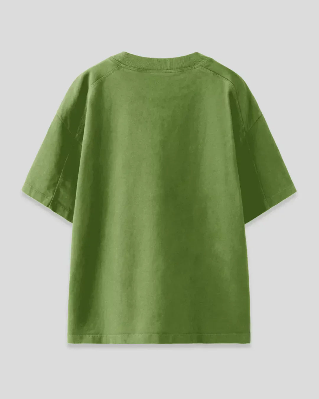 Matcha Plain Oversized T-Shirt - Shop Printed T shirt for Women Online In India | LoveDky
