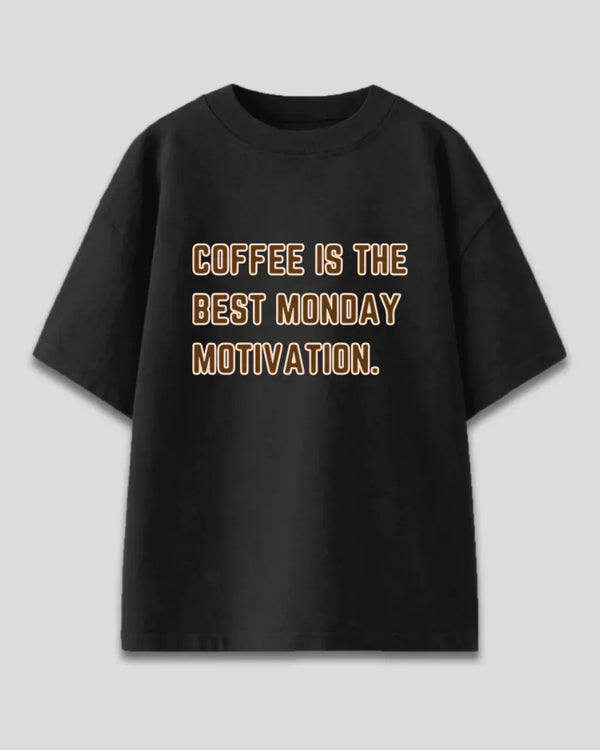 Black Monday Motivation Women's Oversized T Shirt | Dky