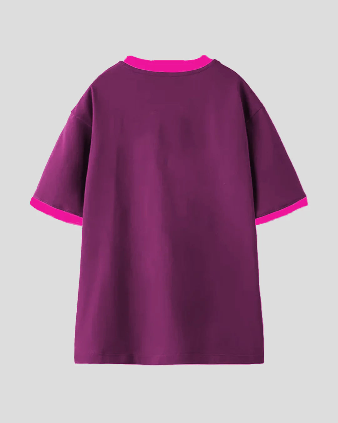 Tap Out T-Shirt - Mulberry & Hot Pink