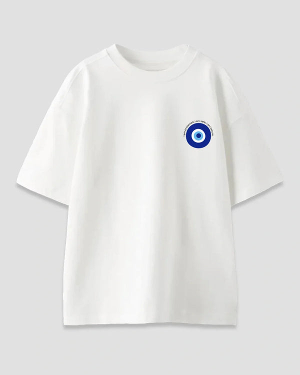 Nazar Battu Oversized T-Shirt for Women Online In India | Dky