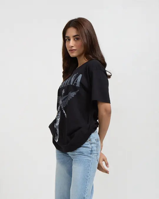 Nirvana Angel Oversized T-Shirt
