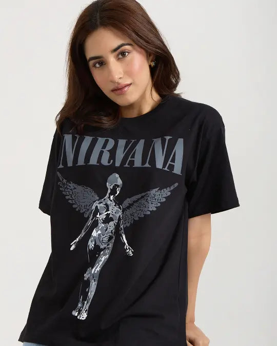 Nirvana Angel Oversized T-Shirt