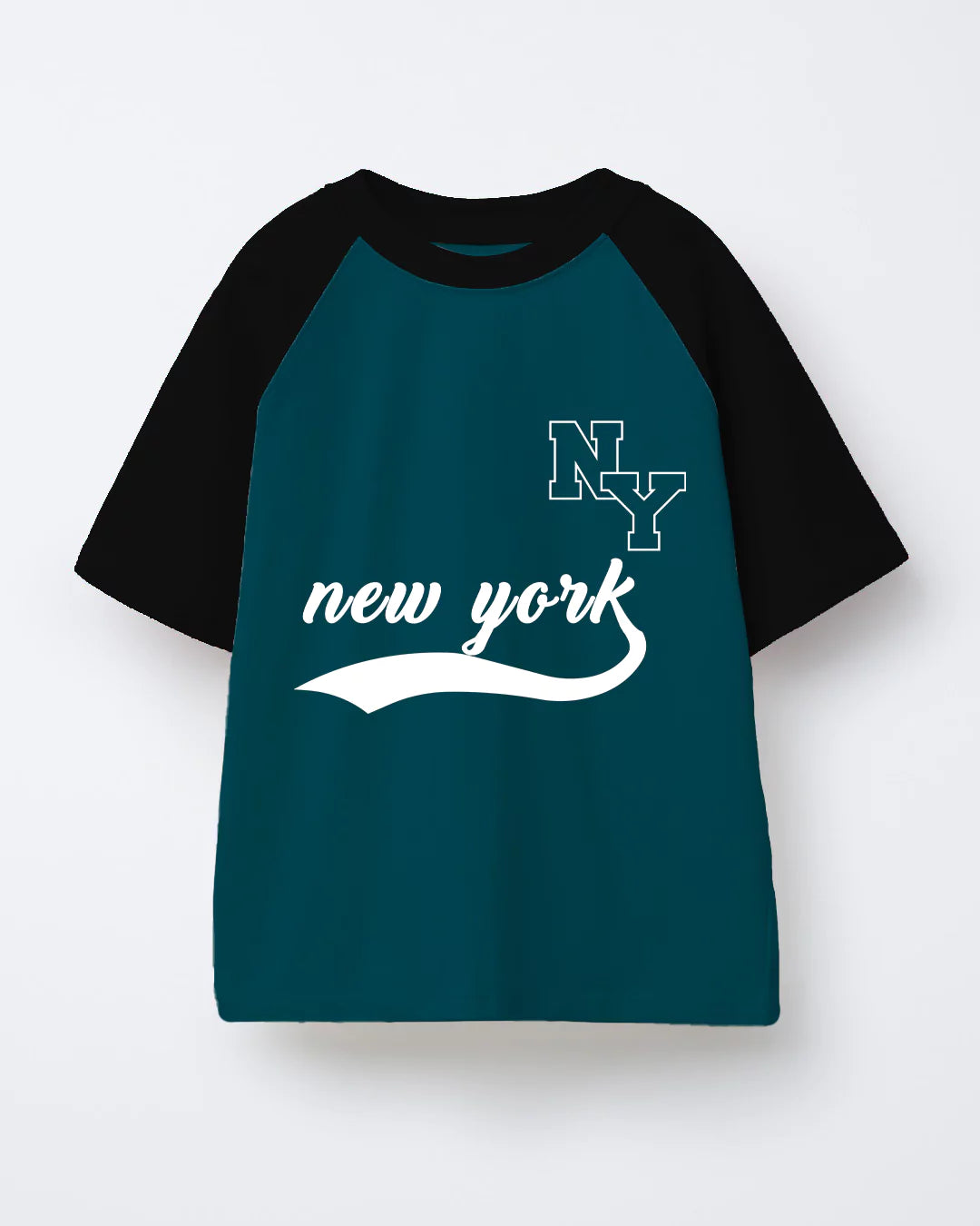 New York Raglan Oversized T-Shirt