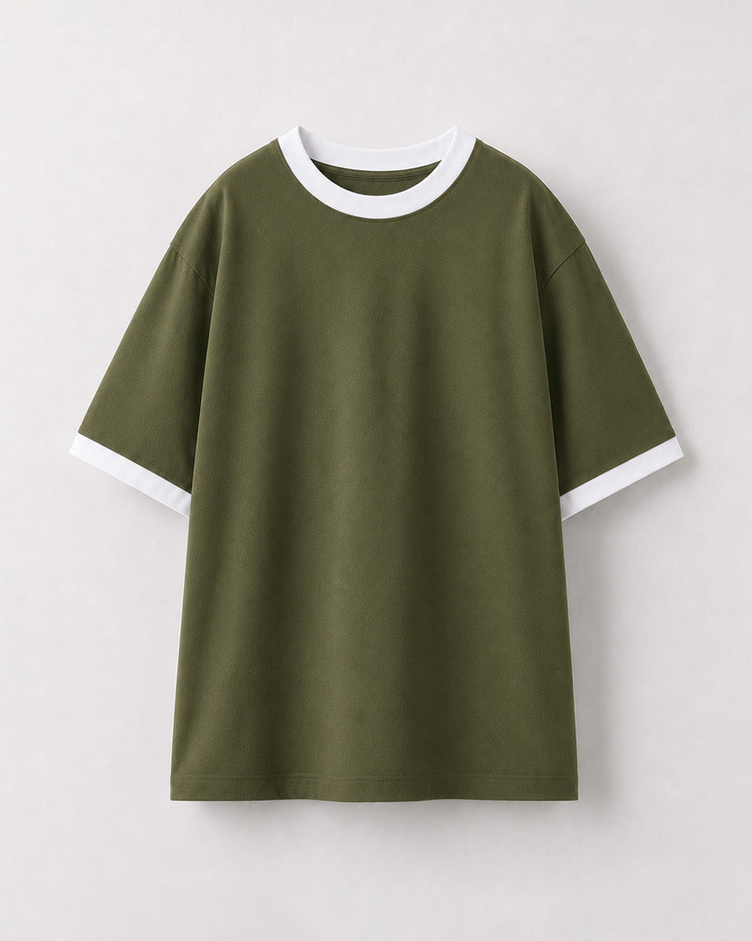 Tap Out T-Shirt -Olive & White
