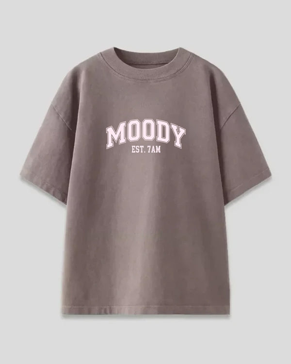 Moody Oversized T-Shirt - Chest print