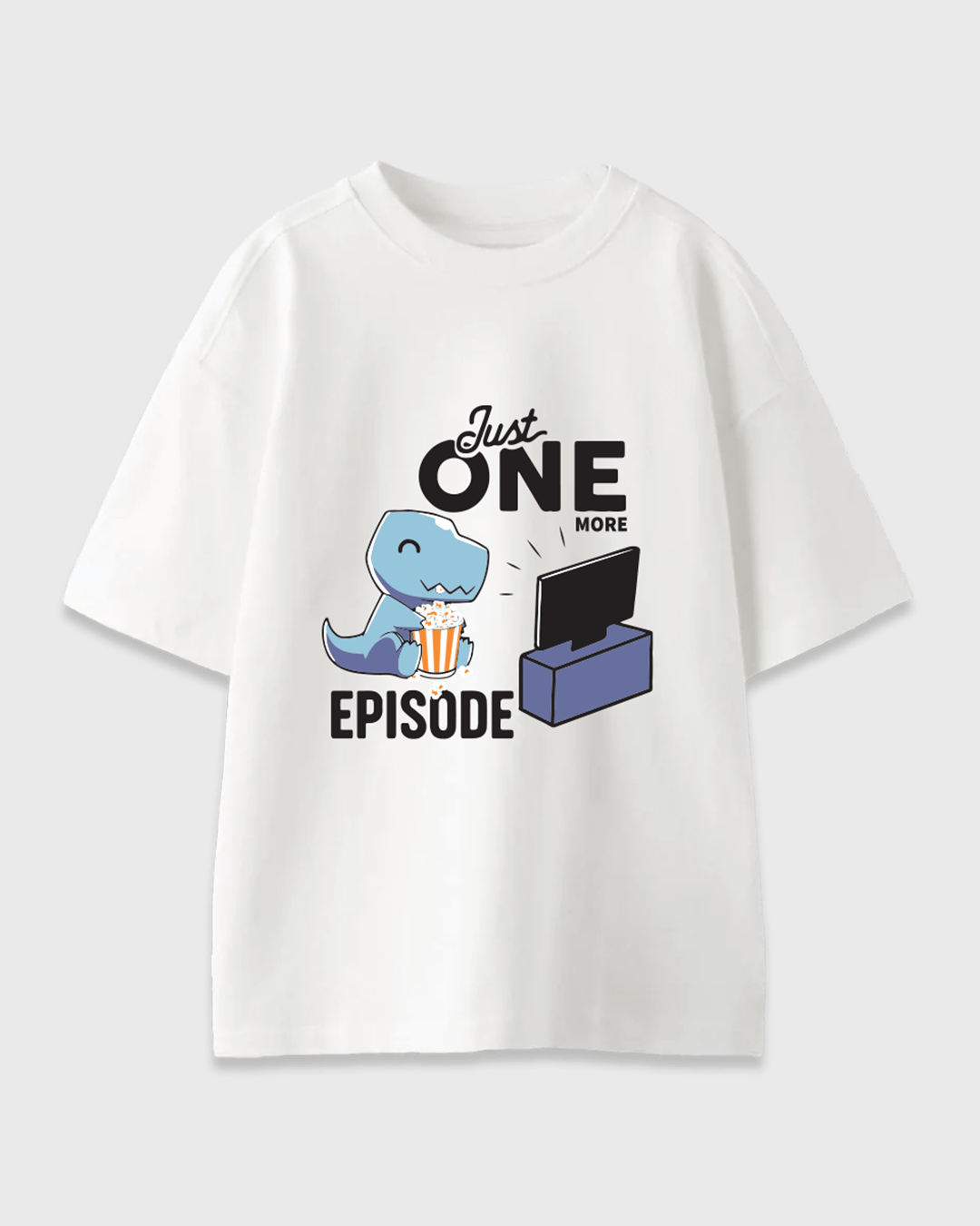 One More Episode Oversized T-Shirt for Women Online In India | Dky