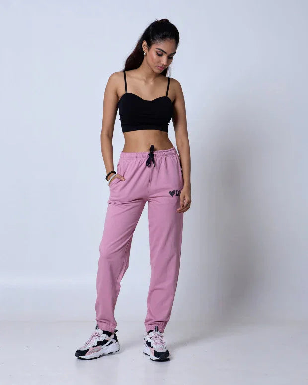 Pink Joggers - Shop Printed T shirt for Women Online In India | LoveDky