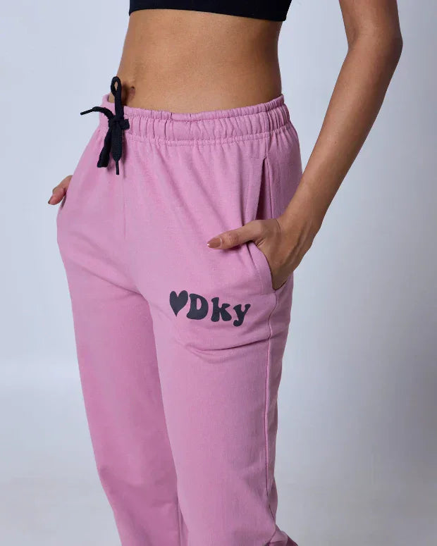 Pink Joggers - Shop Printed T shirt for Women Online In India | LoveDky