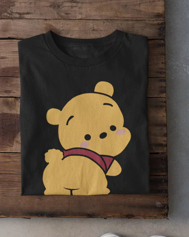 Pooh T-Shirt - Shop Printed T shirt for Women Online In India | LoveDky