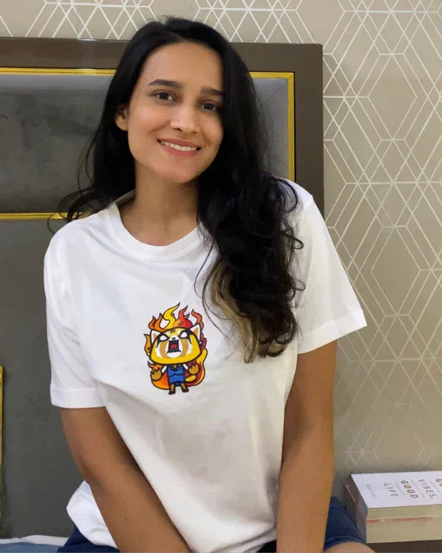 Rage T-Shirt - Shop Printed T shirt for Women Online In India | LoveDky