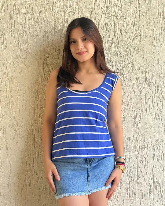 Bluey Sleeveless Scoop Neck T-Shirt