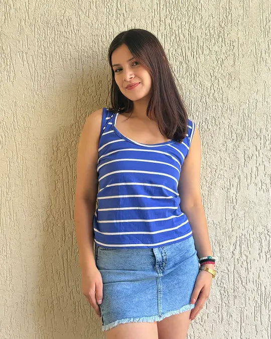 Bluey Sleeveless Scoop Neck T-Shirt