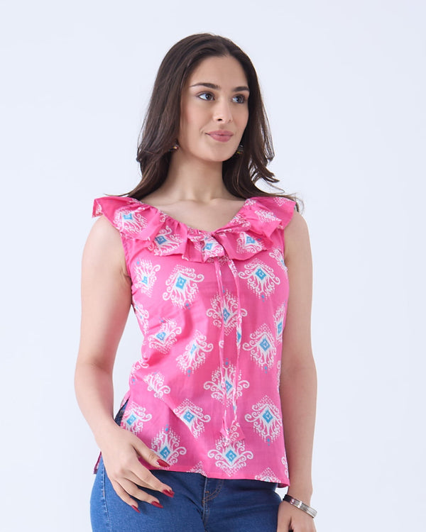 Rivah Frill Short Kurti