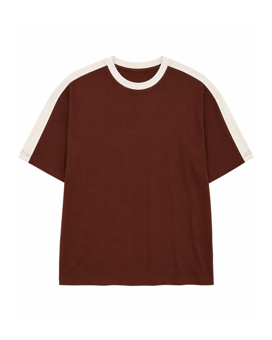 Cocoa Sage Plain Oversized T-shirt