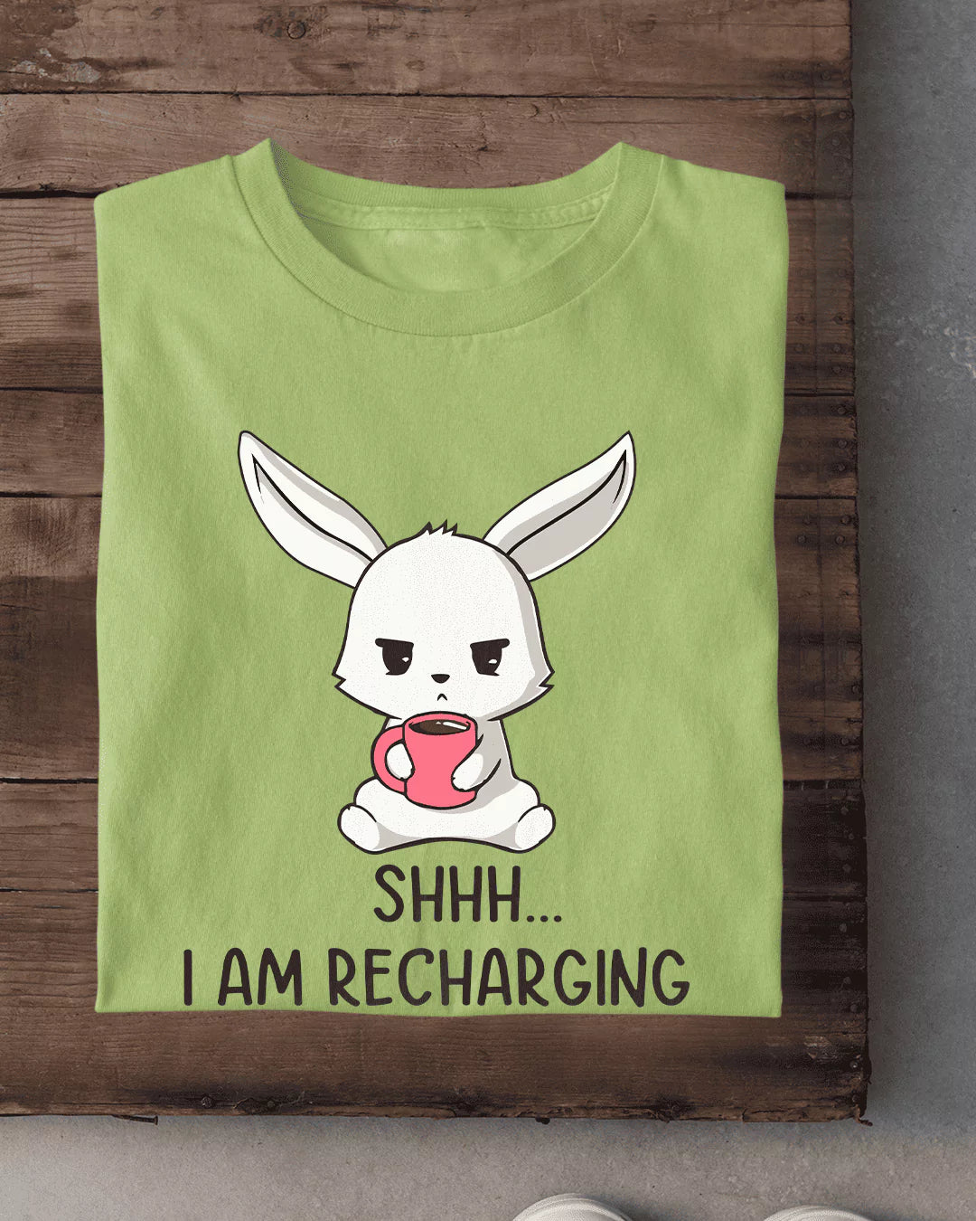 Shh I Am Recharging T-Shirt