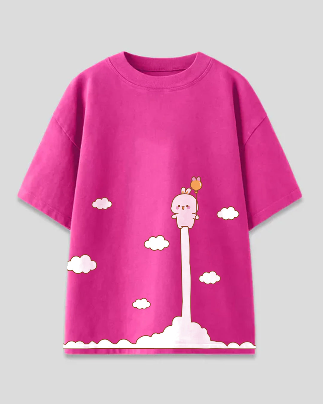 Hot Pink Whopee Oversized T-Shirt