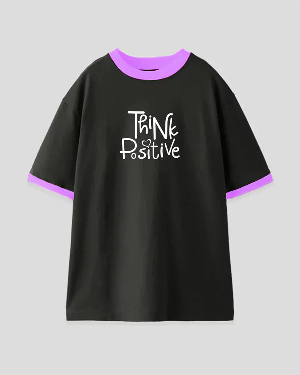 Shop Think Positive Tap Out T-Shirt - Black & Nova | Dky