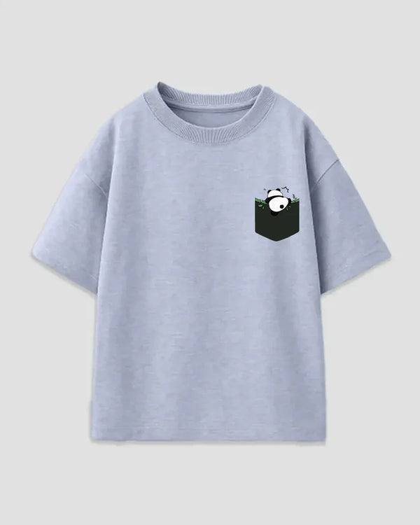 Tiny Panda Boxy Oversize T-Shirt for Women Online In India | Dky