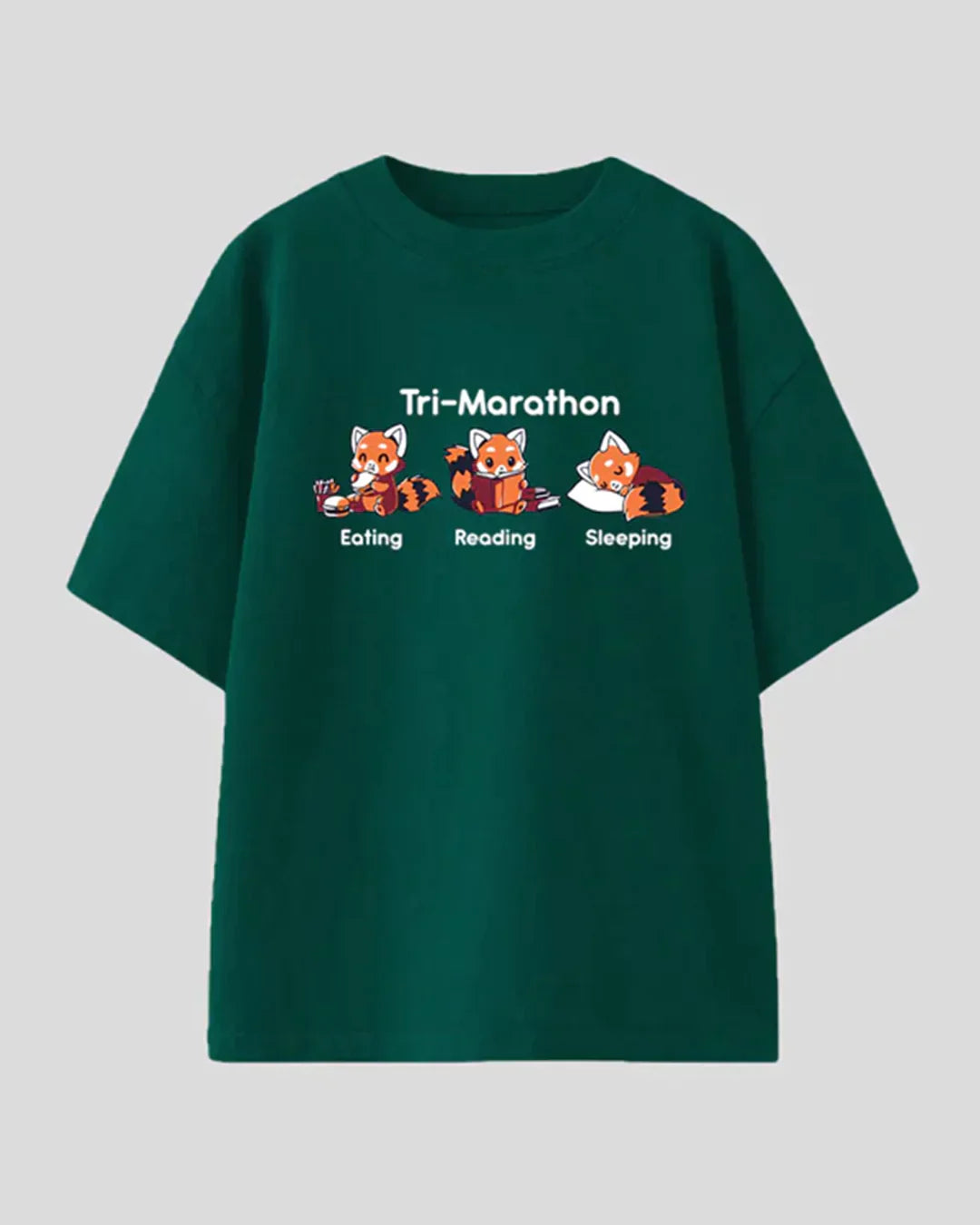 Tri Marathon Oversized T-Shirt
