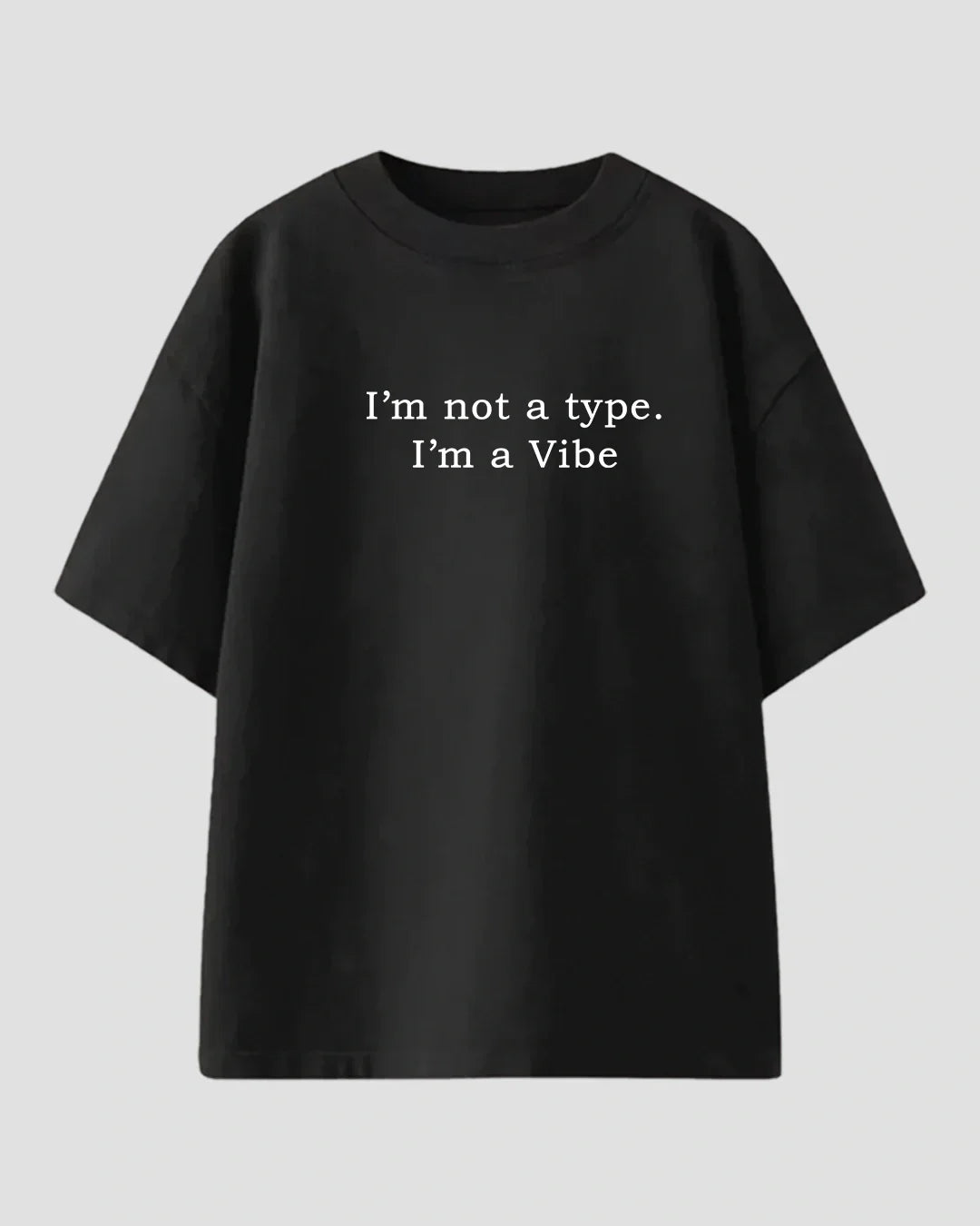 Type Vibe Oversized T-Shirt for Women Online In India | Dky