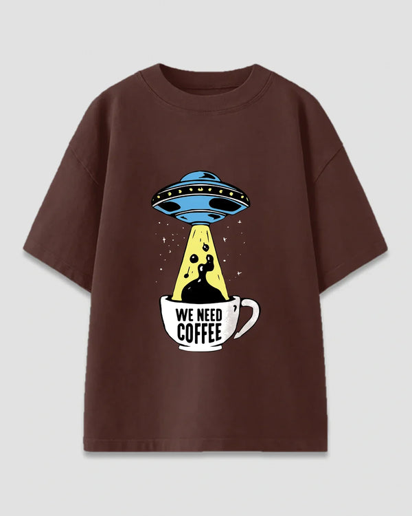 UFO Brew Oversized T-Shirt for Women Online In India | Dky