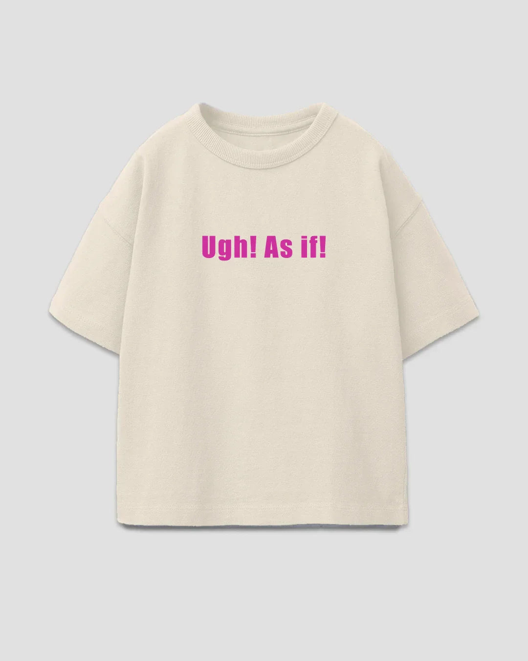 Ugh As If Boxy Oversize T-Shirt for Women Online In India | Dky