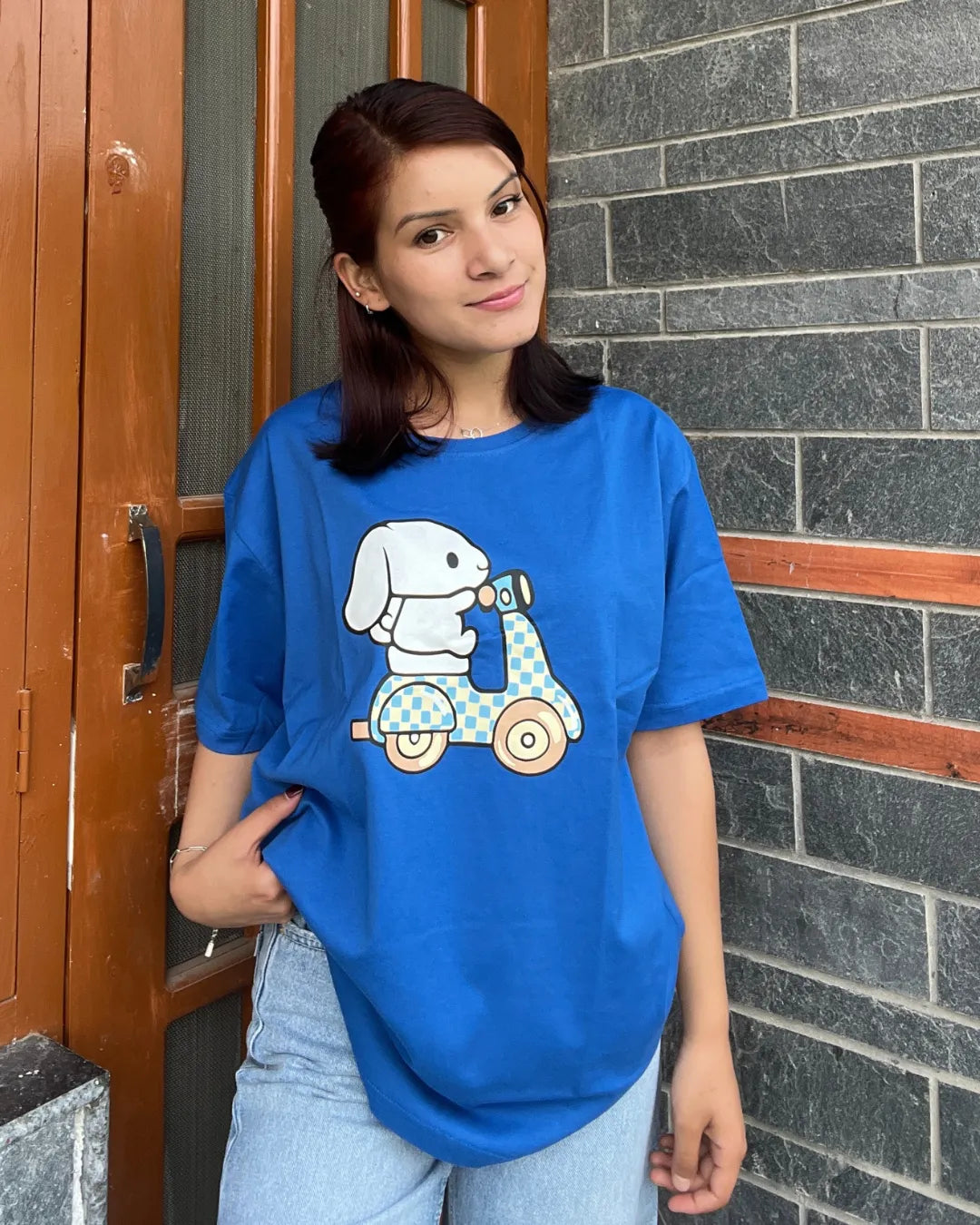 Vroom T-Shirt - Shop Printed T shirt for Women Online In India | LoveDky