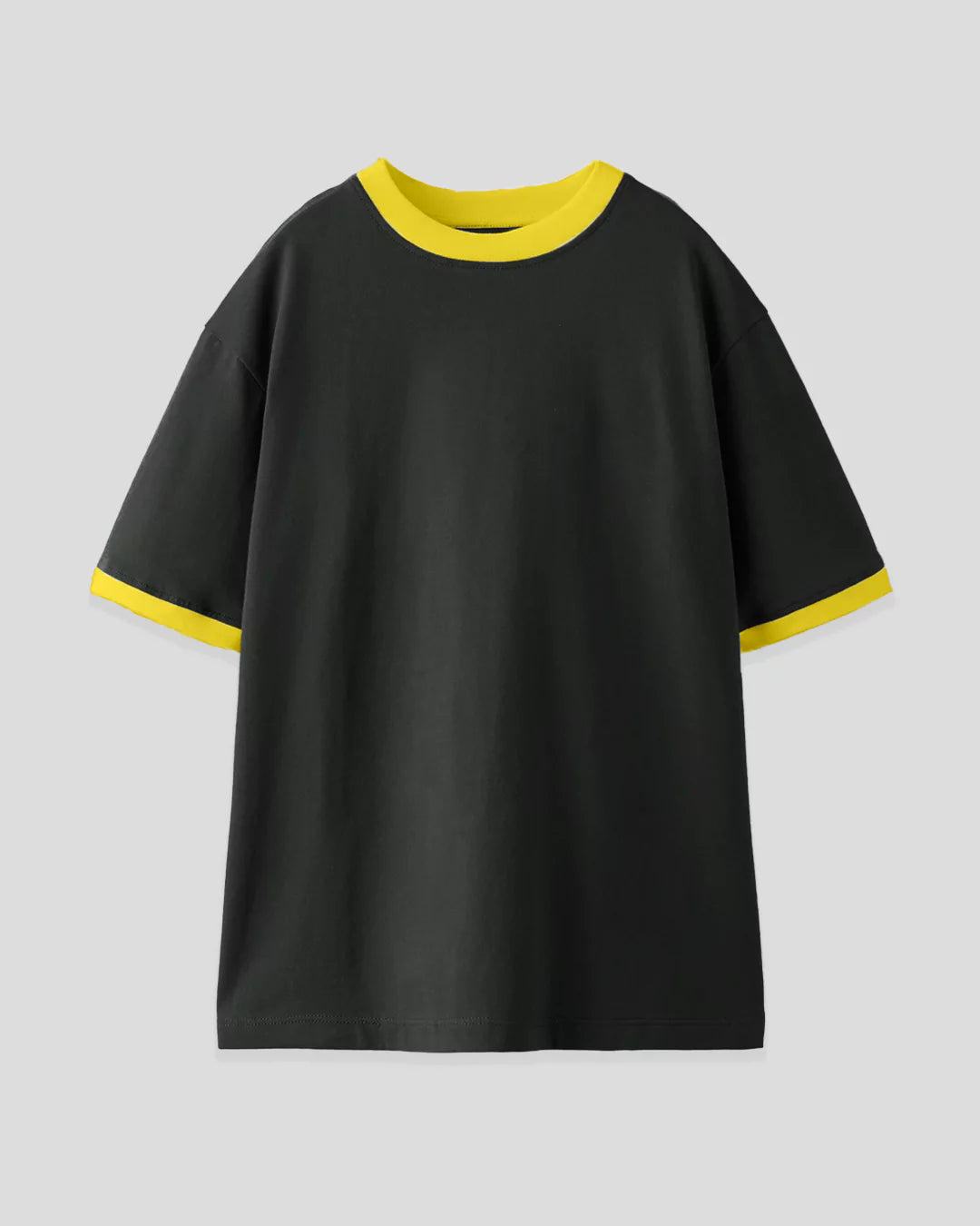 Tap Out T-Shirt - Black & Yellow